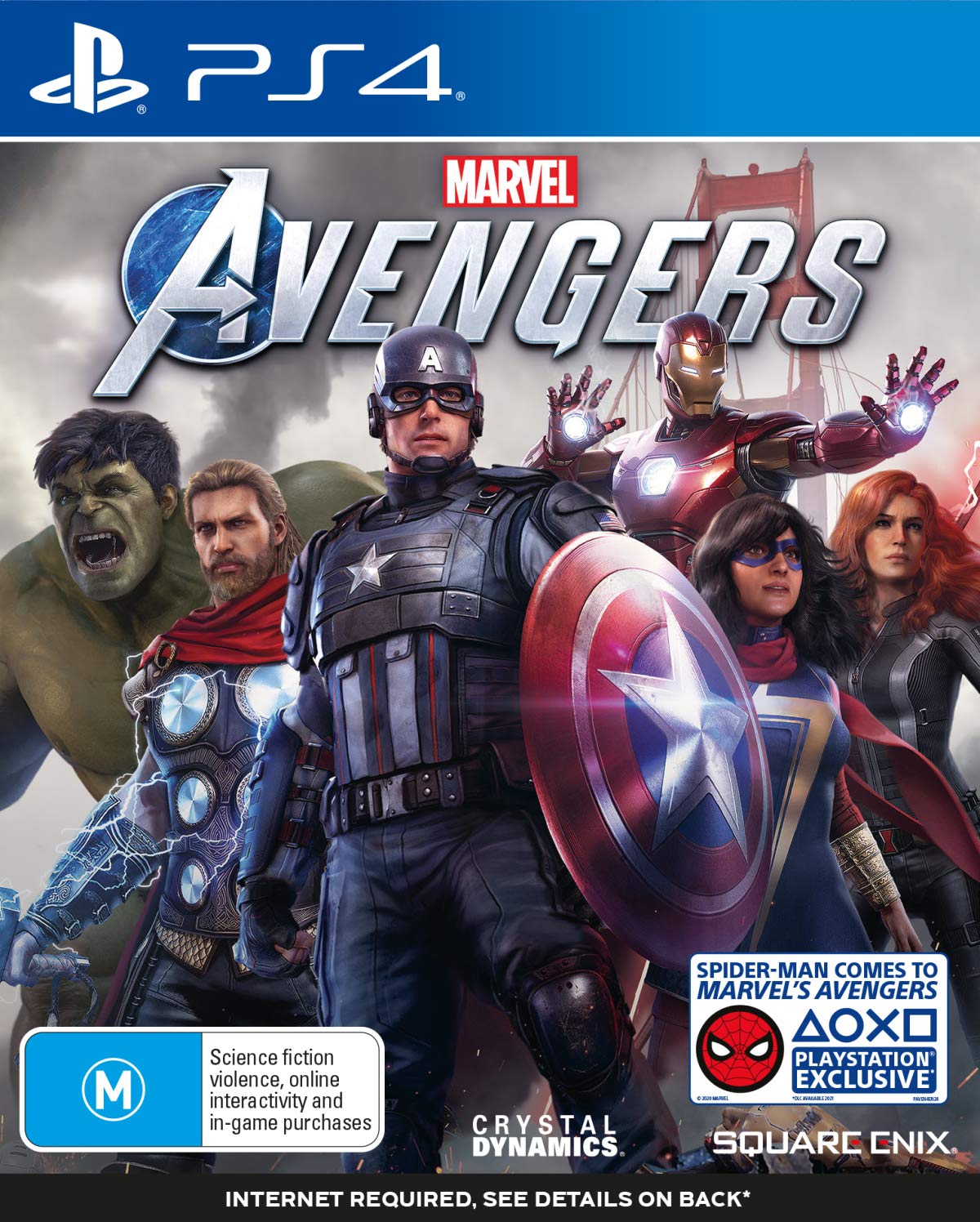 Marvel's Avengers - For PlayStation 4 北米版 PS4 プレイステーション4 海外版ソフト｜Basqueバスク