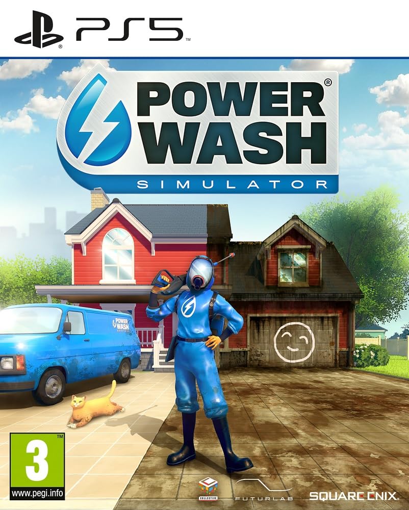 Square Enix Powerwash Simulator 北米版 PS5 プレイステーション5 海外版ソフト｜Basqueバスク