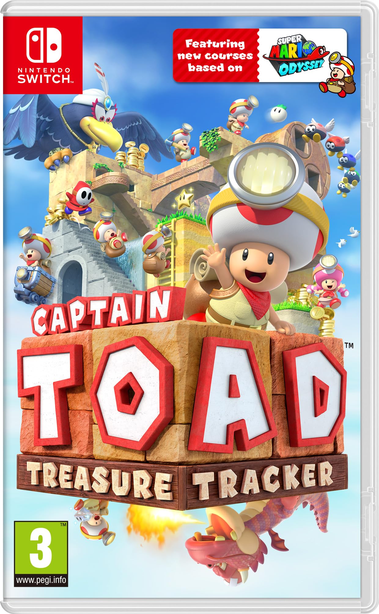 Captain Toad: Treasure Tracker (Nintendo Switch) 北米版 Nintendo Switch ニンテンドースイッチ 海外版ソフト｜Basqueバスク