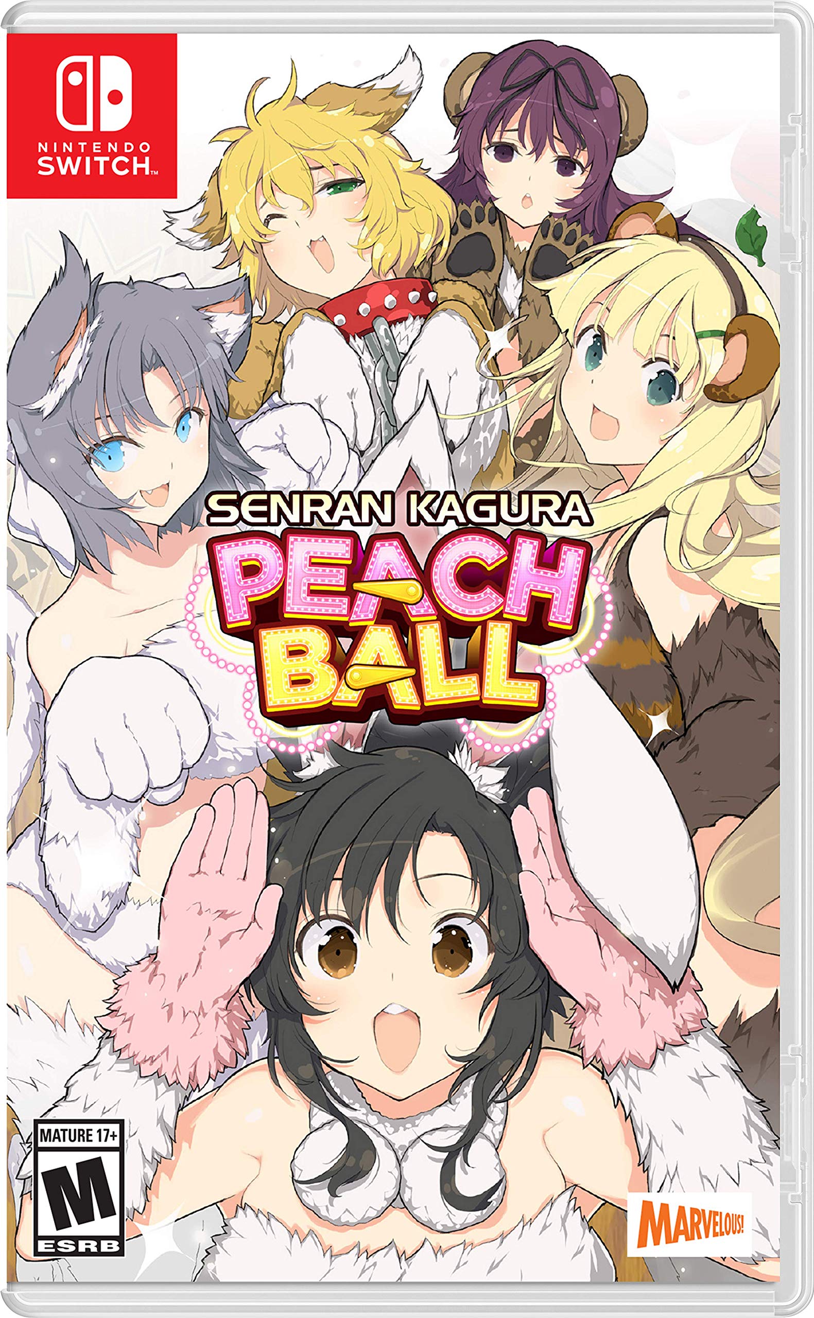 Senran Kagura Peach Ball - Nintendo Switch 北米版 Nintendo Switch ニンテンドースイッチ 海外版ソフト｜Basqueバスク