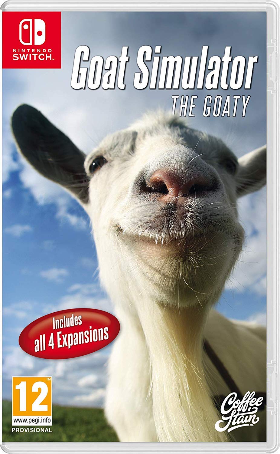 Goat Simulator The Goaty (Nintendo Switch) 北米版 Nintendo Switch ニンテンドースイッチ 海外版ソフト｜Basqueバスク