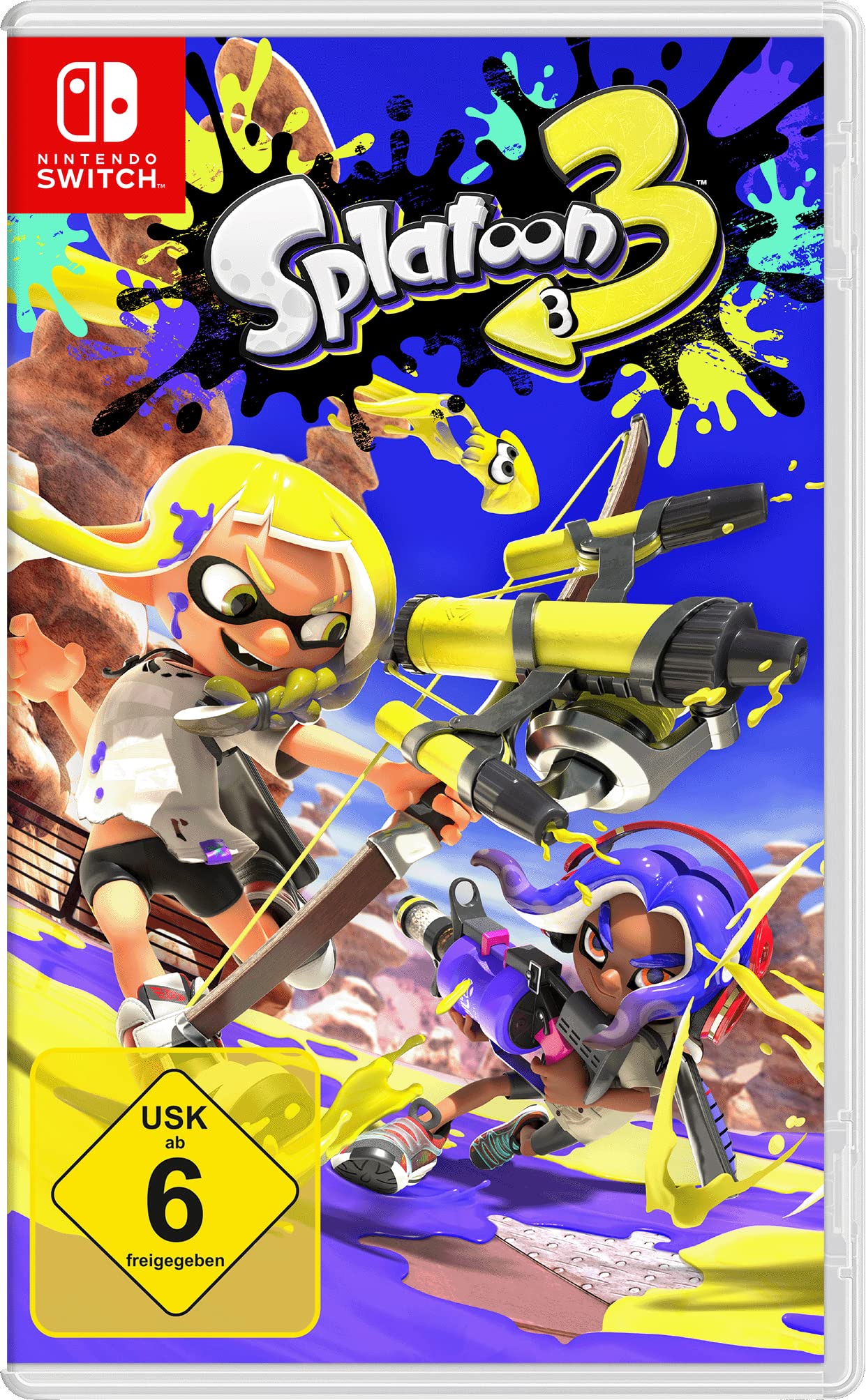 Nintendo NIN Splatoon 3 06 北米版 Nintendo Switch ニンテンドースイッチ 海外版ソフト｜Basqueバスク