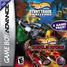Hot Wheels Stunt Track Challenge + World Race 北米版 ゲームボーイアドバンス GBA 海外版ソフト｜Basqueバスク