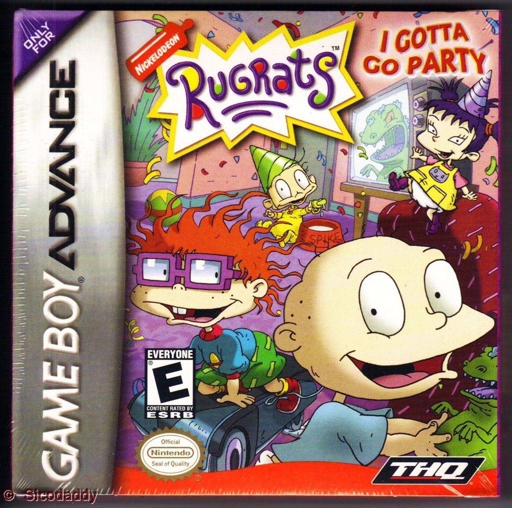 Rugrats: I Gotta Go Party 北米版 ゲームボーイアドバンス GBA 海外版ソフト｜Basqueバスク