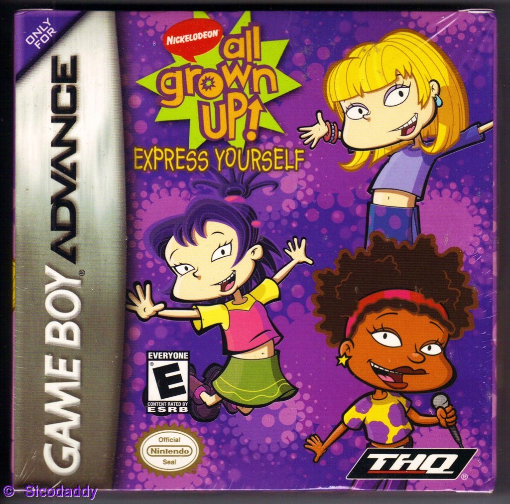 All Grown Up! Express Yourself 北米版 ゲームボーイアドバンス GBA 海外版ソフト｜Basqueバスク