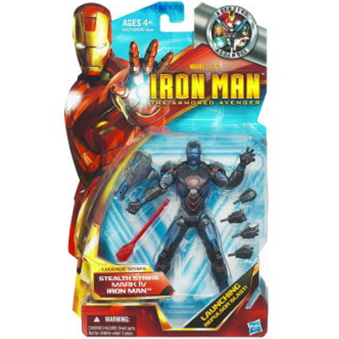 マーベル アイアンマン ステルスアーマー アクションフィギュア 可動フィギュア 6インチ|Basqueバスク