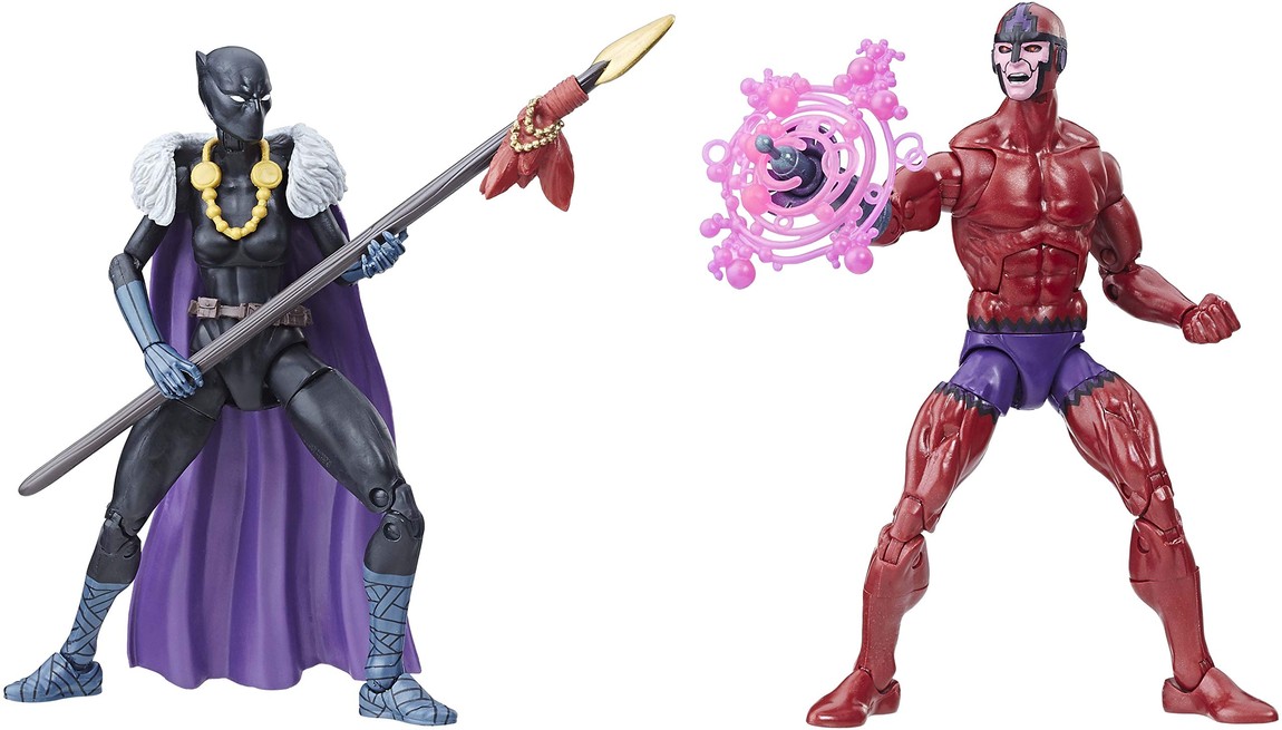 マーベルレジェンド ブラックパンサー シュリ & クロウ 6インチ アクションフィギュア 2体セット コミック版|Basqueバスク