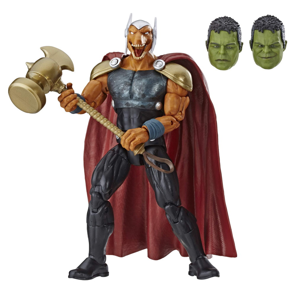 アベンジャーズ マーベルレジェンドシリーズ ベータ・レイ・ビル 6インチ コレクティブル アクションフィギュア トイ アクセサリー＆ビルド・ア・フィギュア パーツ付き