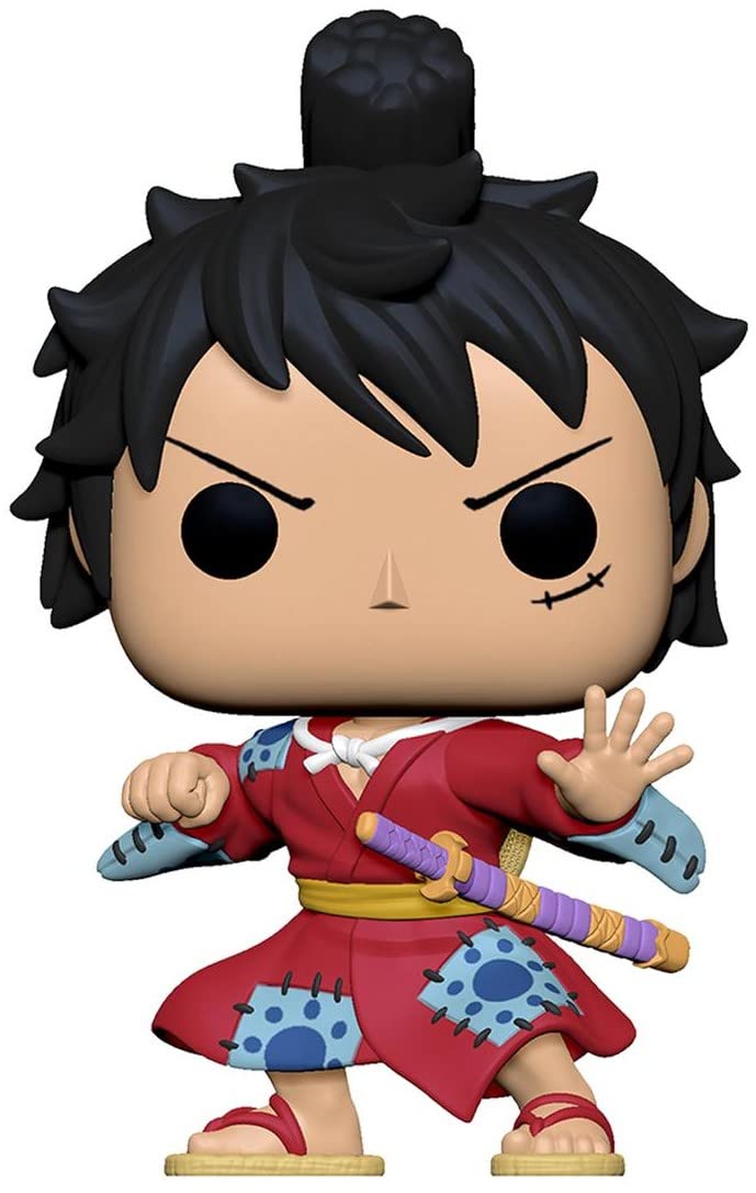 Funko One Piece Pop Animation ルフィ 着物 メタリック ビニールフィギュア Hot Topic 限定