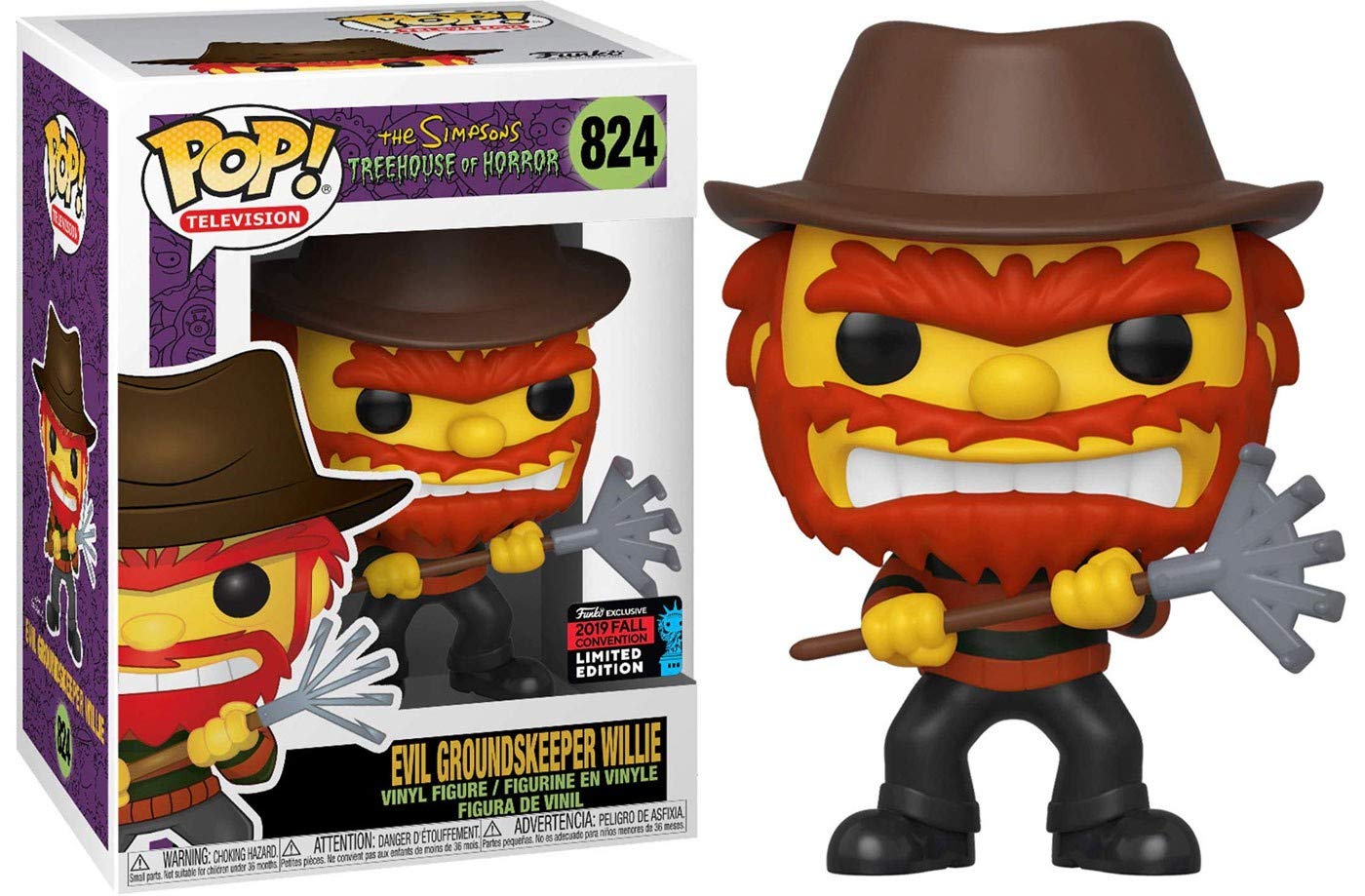 Funko Pop Animation シンプソンズ イビル・グラウンズキーパー・ウィリー Fall Convention 限定|Basqueバスク