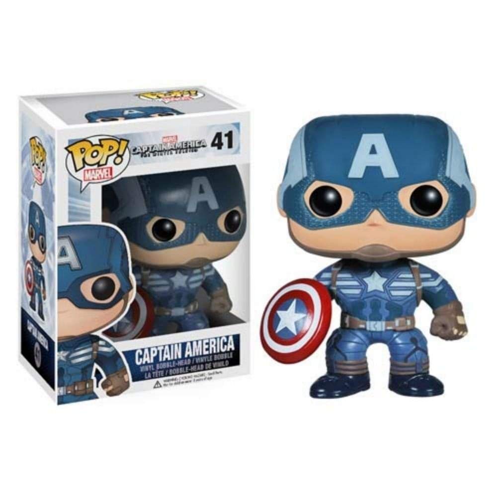 Funko Pop Heroes キャプテンアメリカ ムービー2 キャプテンアメリカ アクションフィギュア|Basqueバスク