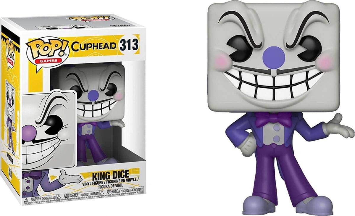 Funko Pop Games Cuphead S1 キングダイス コレクティブルフィギュア