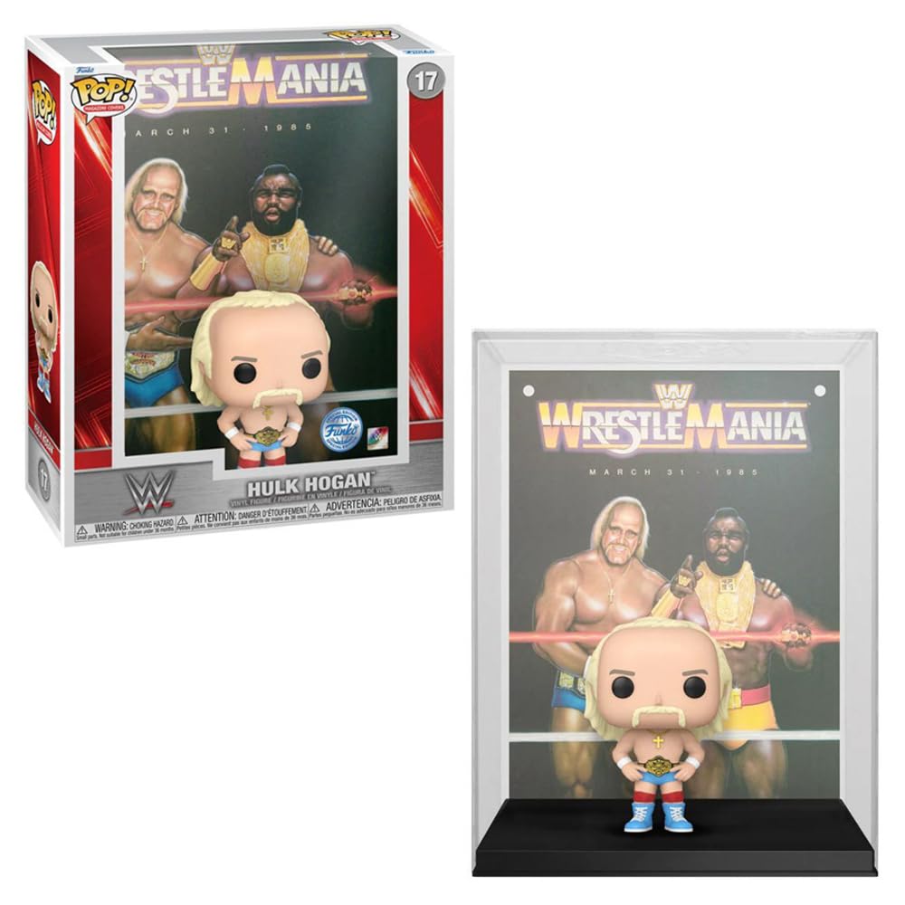 Funko POP! WWE Wrestlemania ビニールフィギュア Hulk Hogan #01｜Basqueバスク