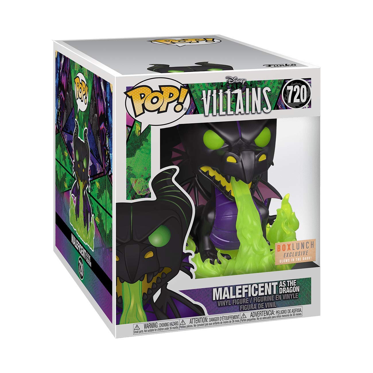【楽天市場】Funko Pop Disney Villains 720 Maleficent as The Dragon 暗闇で光る ...