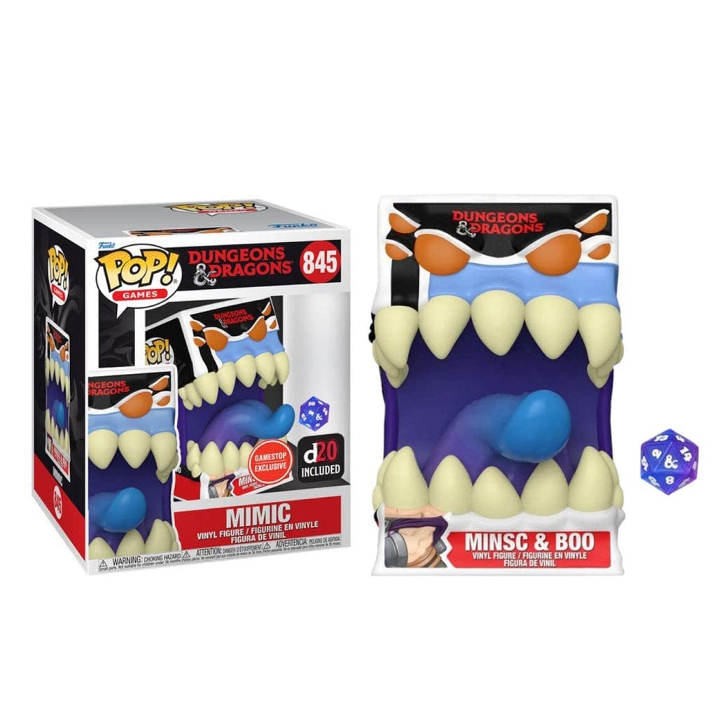 Dungeons & Dragons Mimic US 限定 6インチ Pop Vinyl Dice