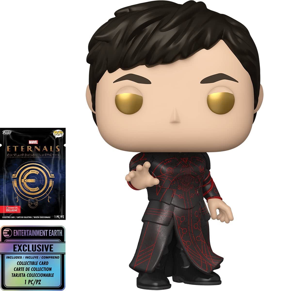 Eternals Druig Pop! ビニールフィギュア コレクティブルカード付き Entertainment Earth 限定