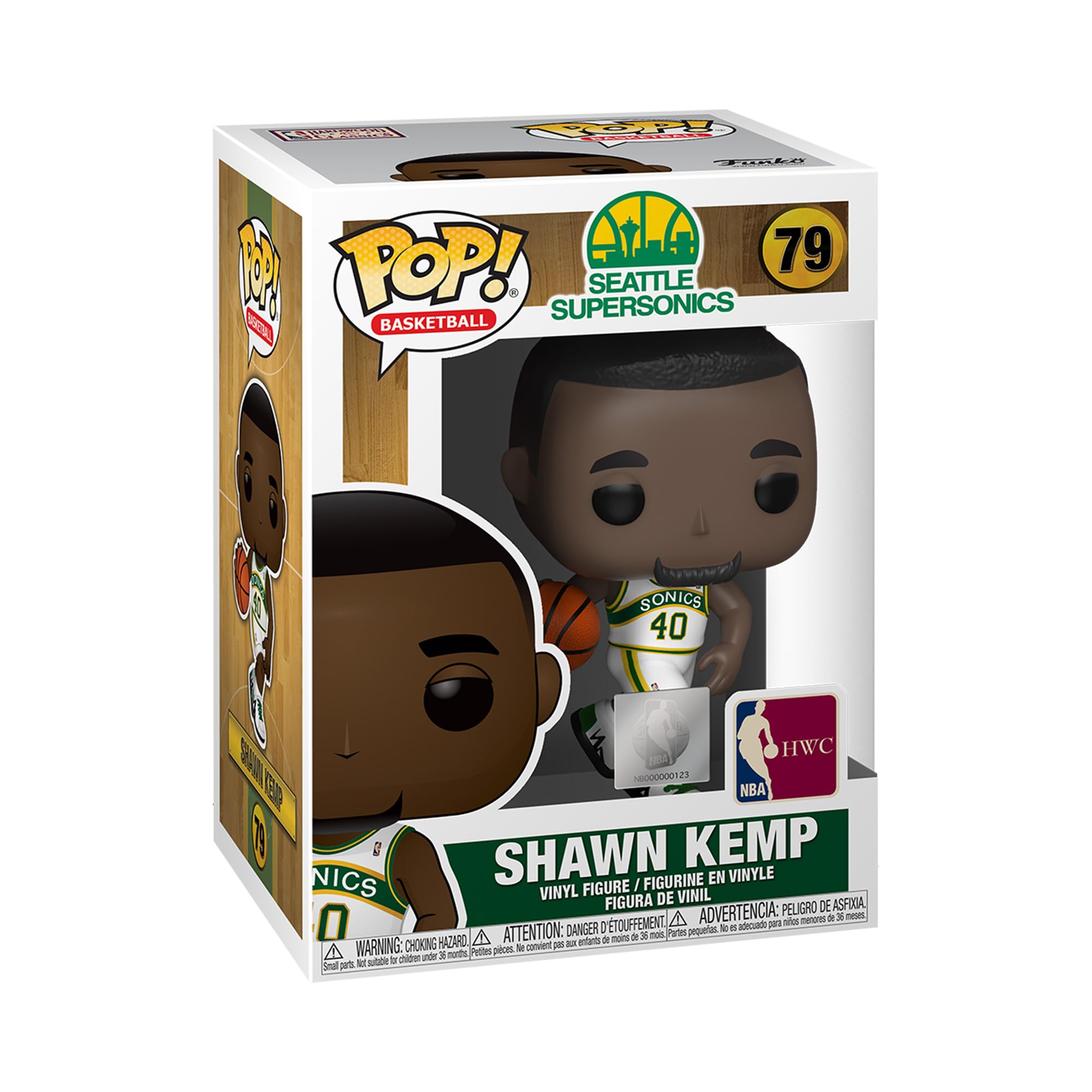 Funko POP NBA: Legends Shawn Kemp Sonics Home|Basqueバスク
