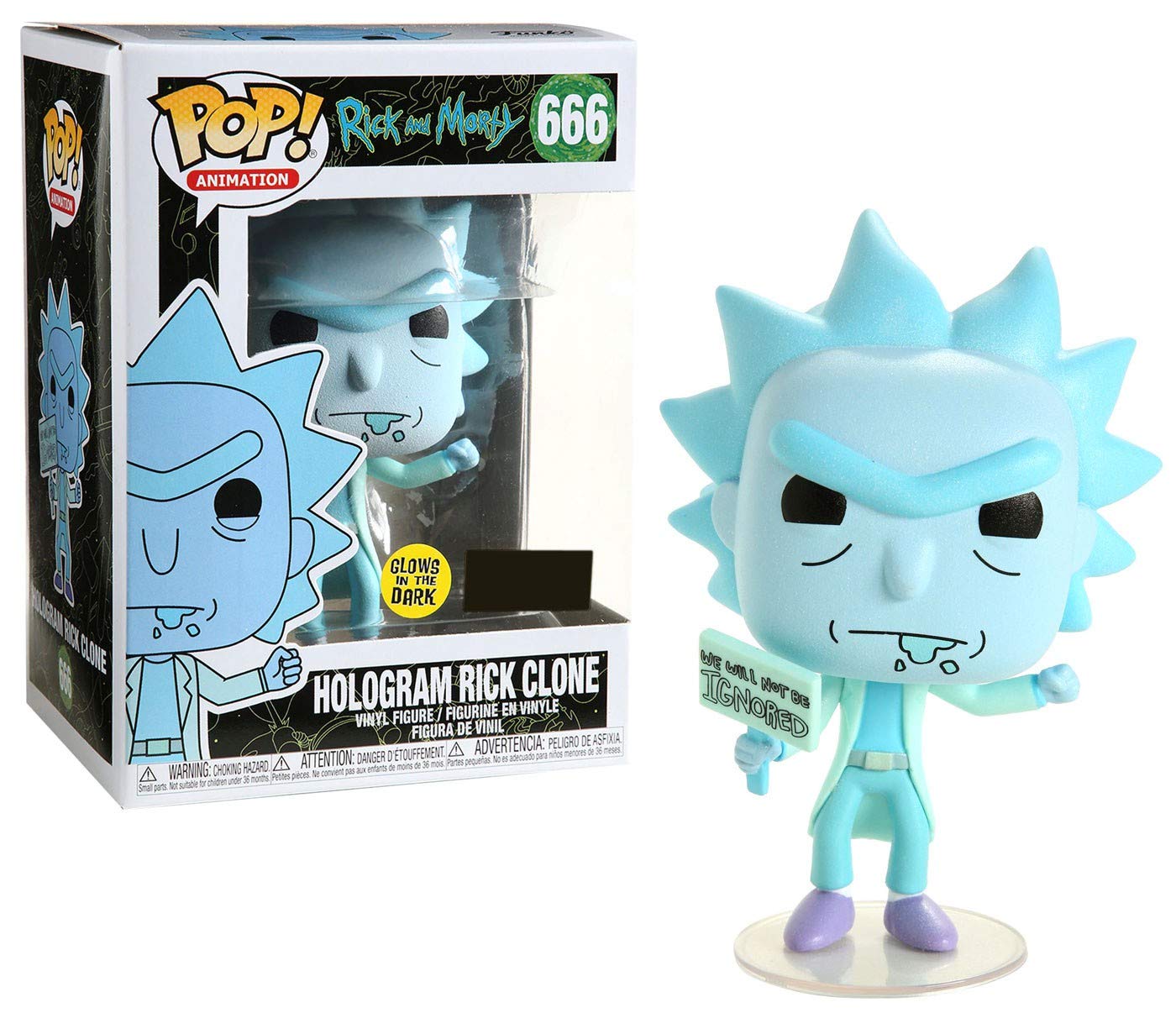 Funko Pop! Animation : Rick et Morty - Rick Facehugger n° 343 GameStop