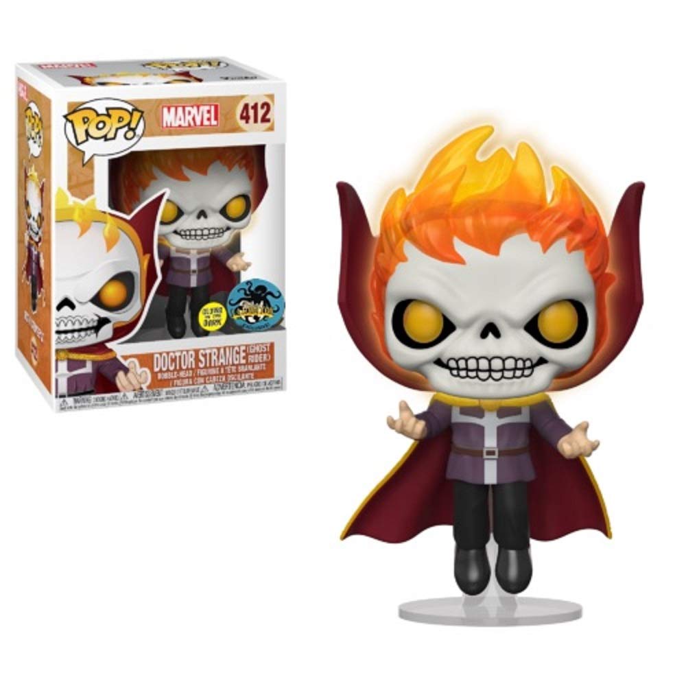 Funko Pop! Marvel #412 GITD Doctor Strange Ghost Rider 2018 Comikaze 限定|Basqueバスク