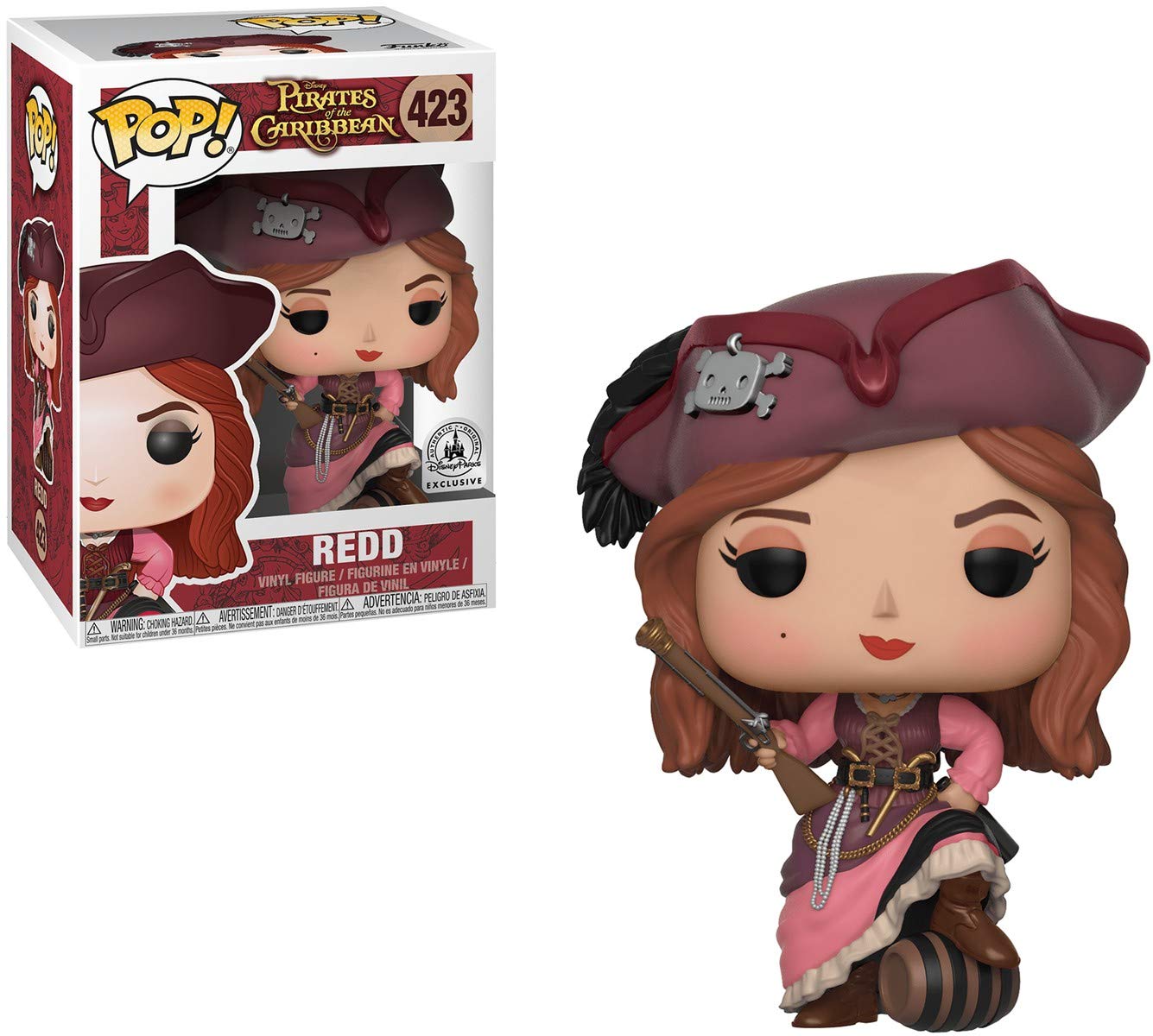 【楽天市場】Funko Pop Disney パイレーツ・オブ・カリビアン レッド ディズニーパーク 限定:Basqueバスク