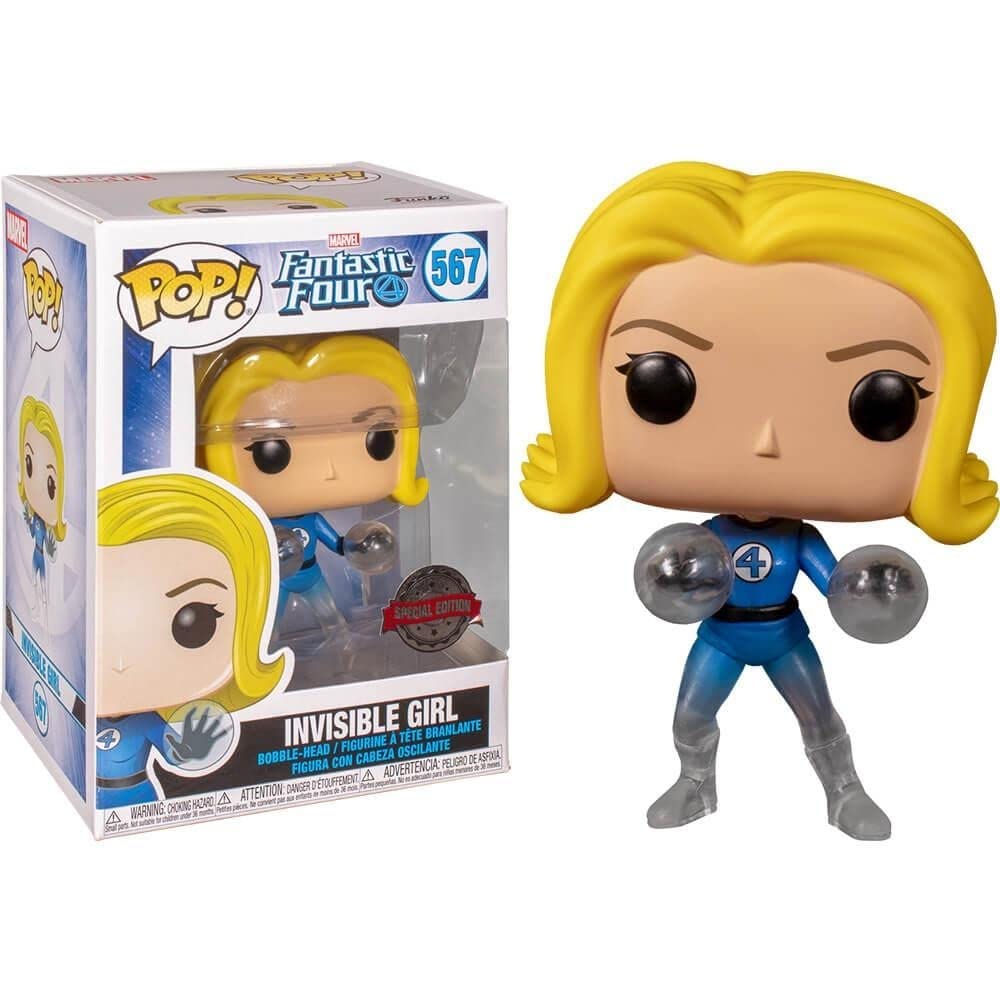 【楽天市場】Funko Pop Marvel ファンタスティック・フォー インビジブル・ガール 限定:Basqueバスク