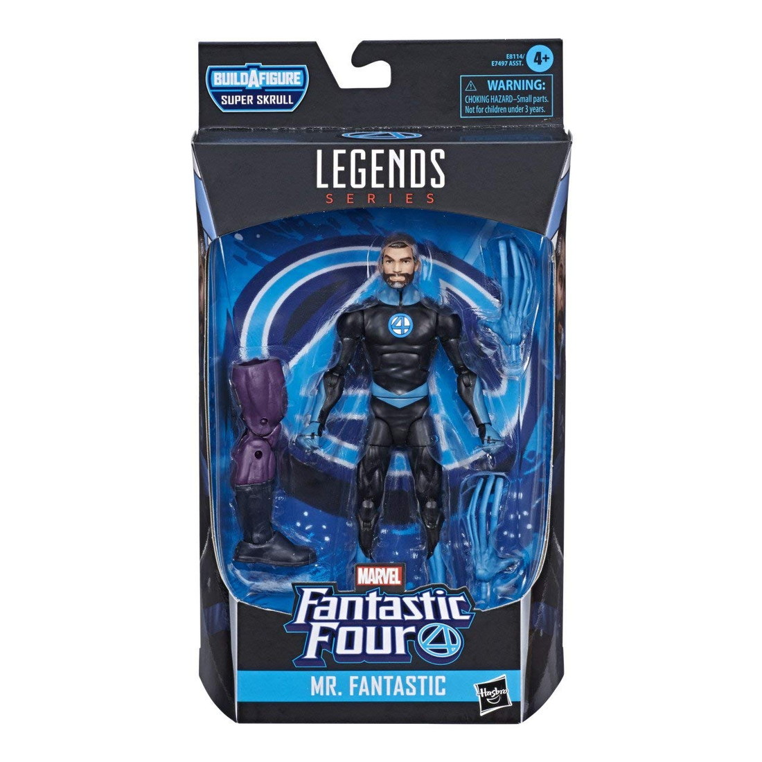 Marvel Hasbro レジェンドシリーズ ファンタスティックフォー 6インチ ミスターファンタスティック ビルドパーツ|Basqueバスク
