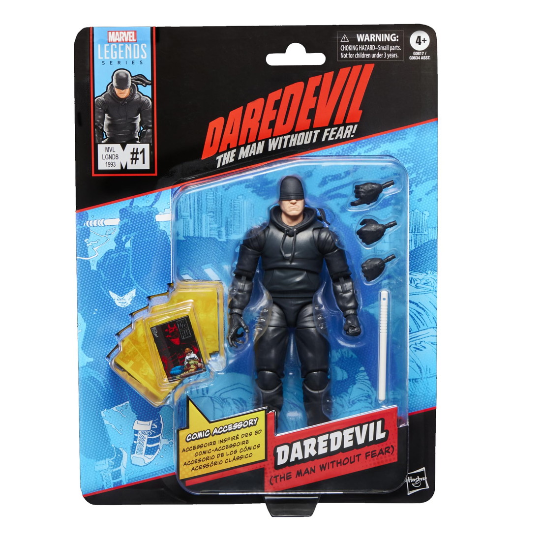 Marvel レジェンドシリーズ デアデビル コミックインスパイア 6インチ アクションフィギュア コミック付|Basqueバスク