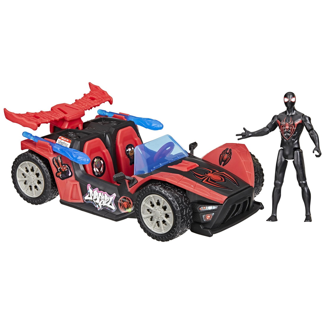 スパイダーマン Marvel VenomVersus マイルズ モラレス Remix Blast Racer 4インチ