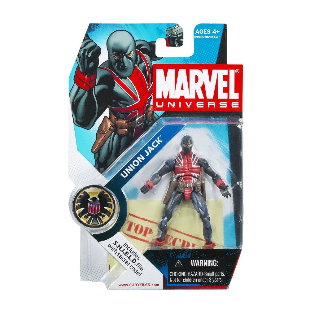 Marvel ユニバース シリーズ1 アクションフィギュア 26 ユニオンジャック 3.75インチ|Basqueバスク