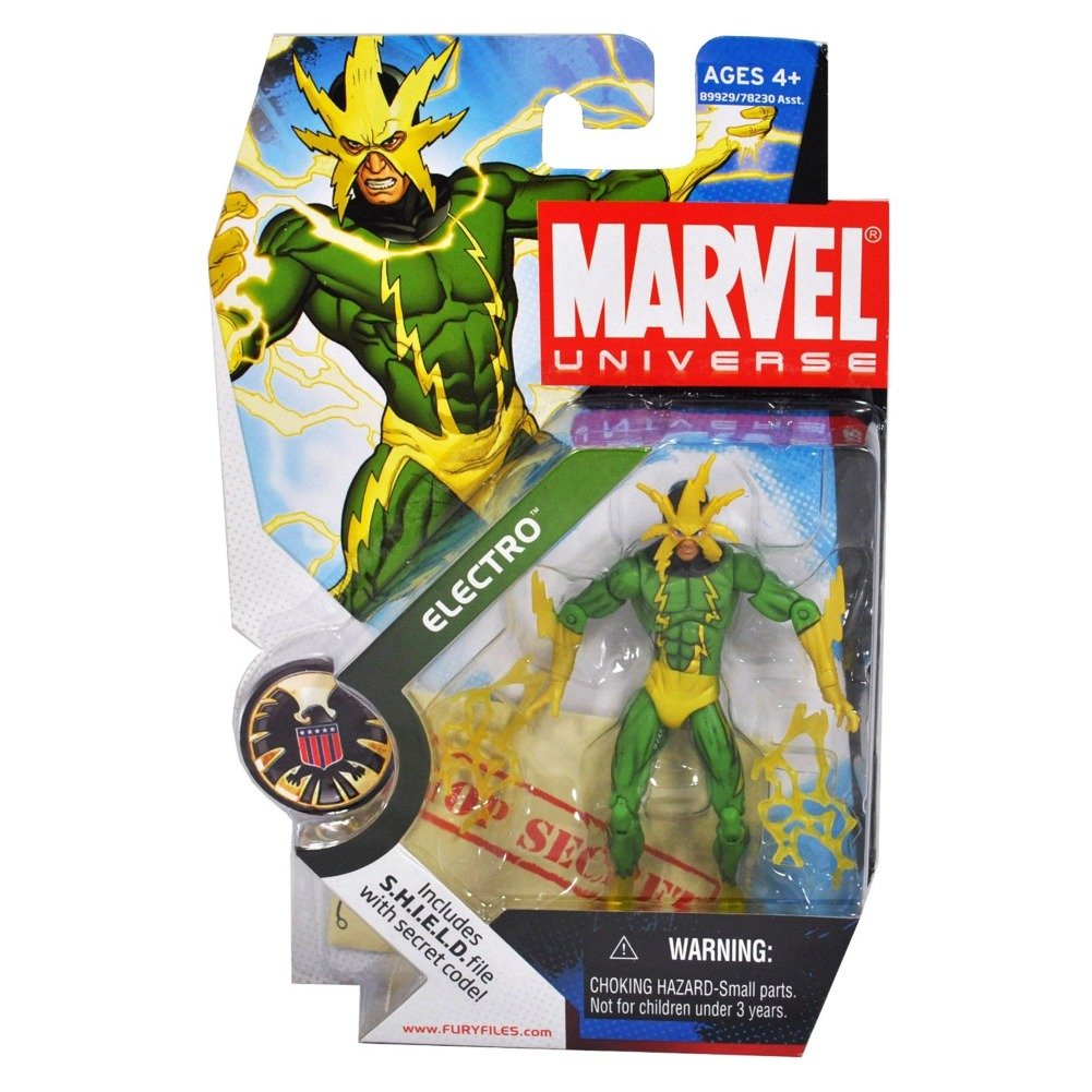 Hasbro Marvel ユニバース 3.75インチ シリーズ5 アクションフィギュア エレクトロ