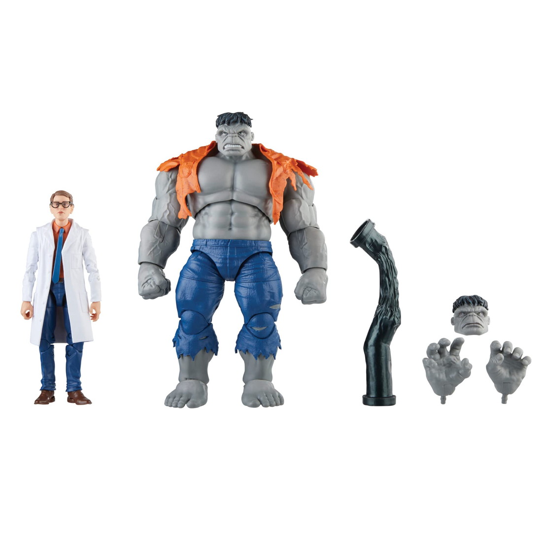 Marvel レジェンドシリーズ グレイハルク ブルースバナー アベンジャーズ 60周年 6インチ フィギュア 6アクセサリー