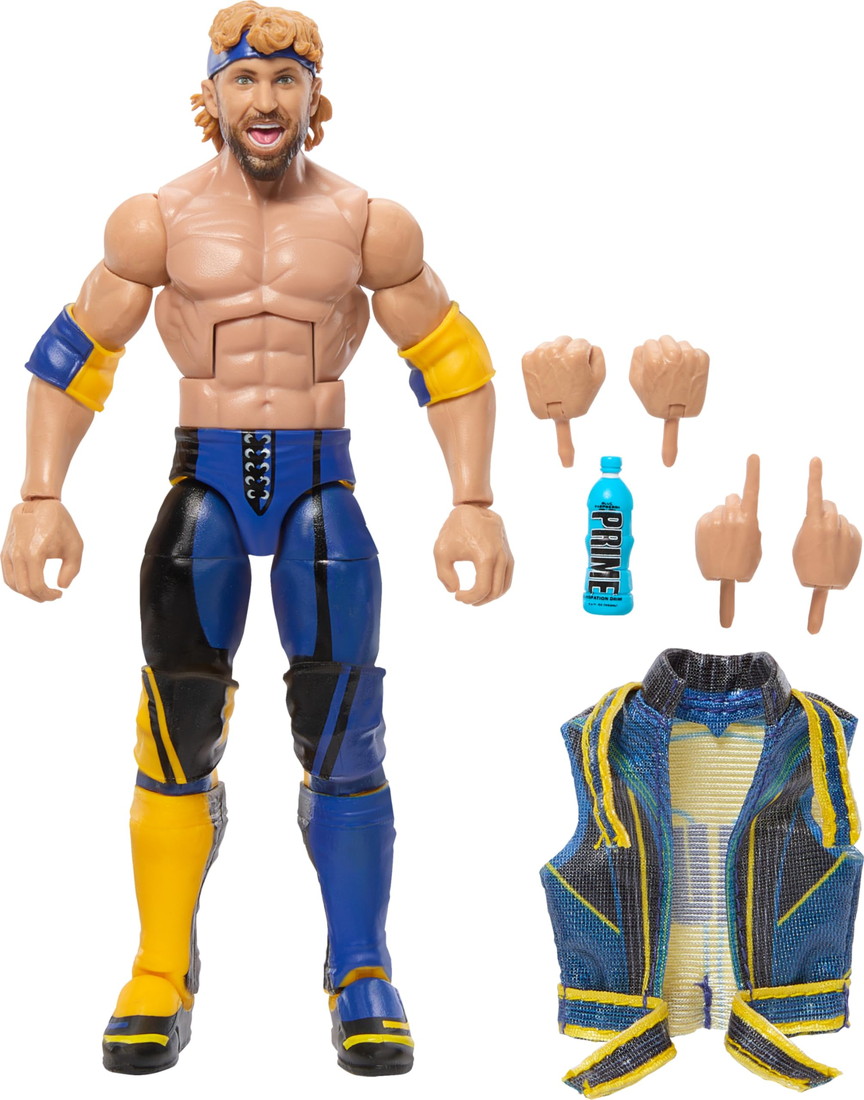 マテル WWE エリート コレクション トップ ピックス アクションフィギュア ローガン ポール 交換ハンド リングギア｜Basqueバスク
