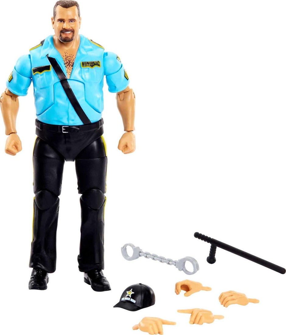 マテル Big Boss Man エリート コレクション アクションフィギュア