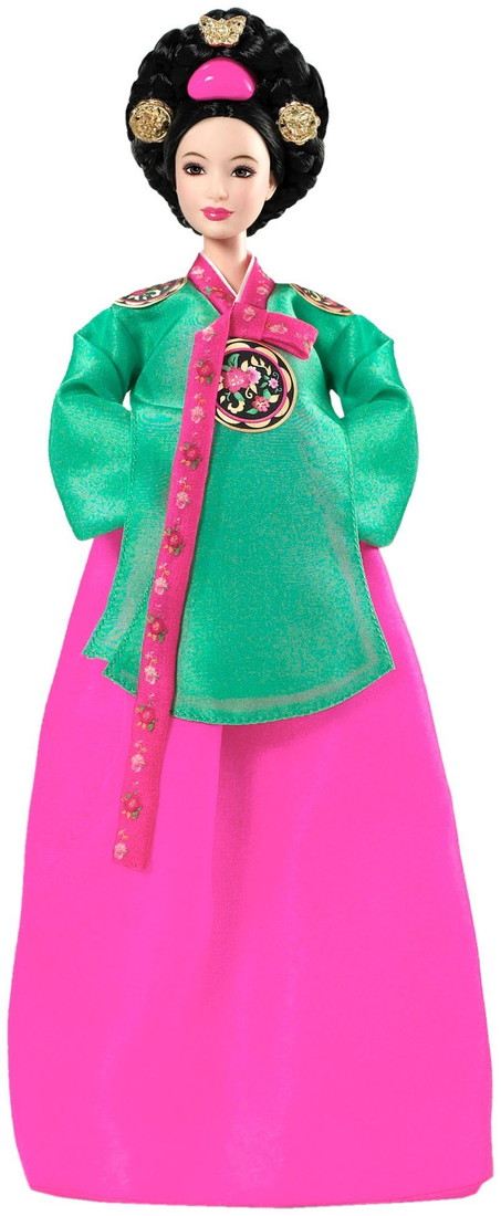 世界のドール: Princess of The Korean Court Barbie 15,466円
