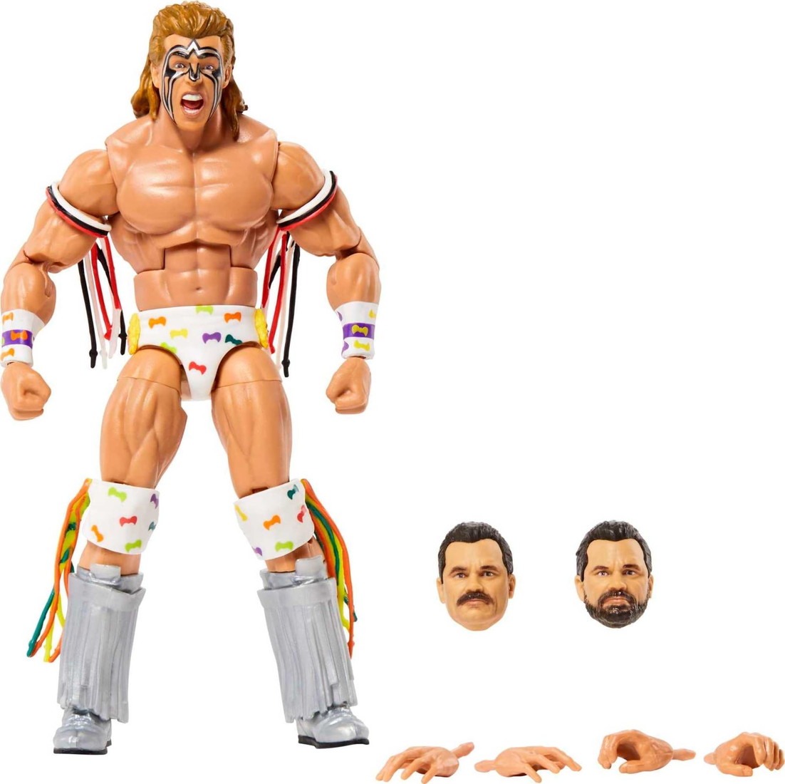 WWE Ultimate Warrior Survivor Series エリート コレクション Rick Rudeパーツ付｜Basqueバスク