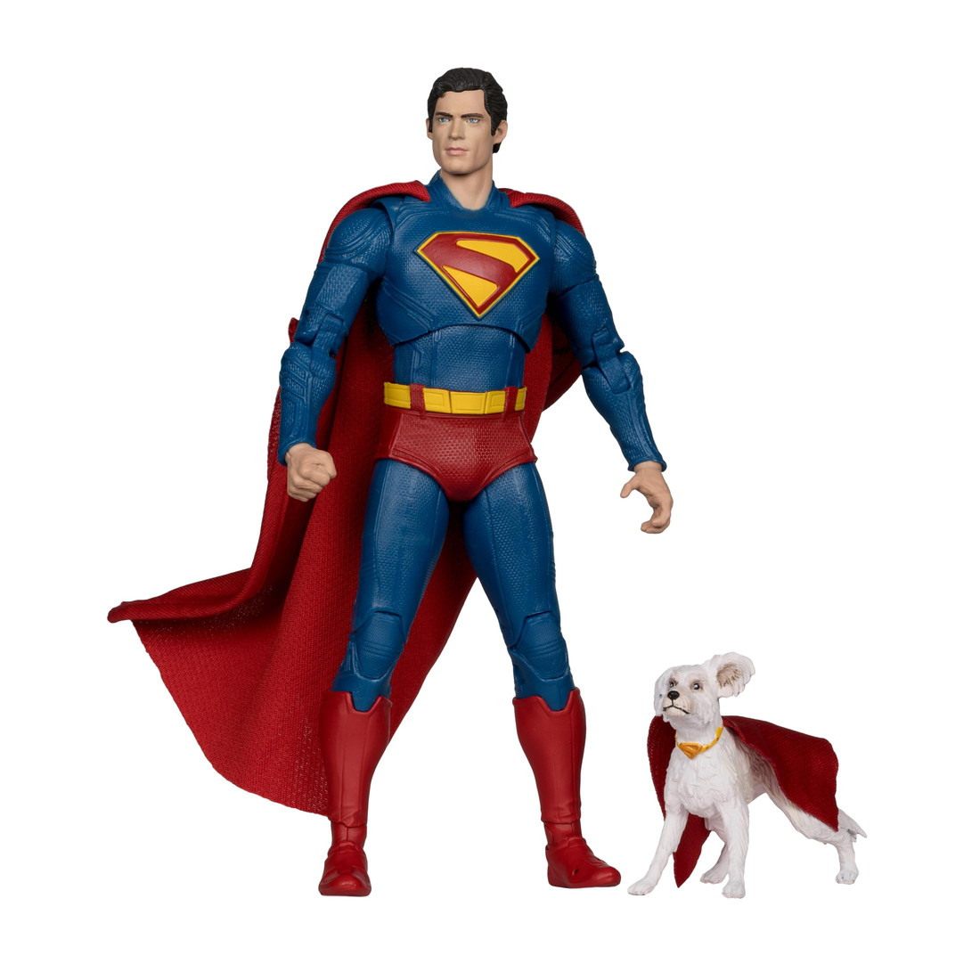 McFarlane Toys DC スーパーマン フィギュア クリプト付き 18cm 可動式 コレクション