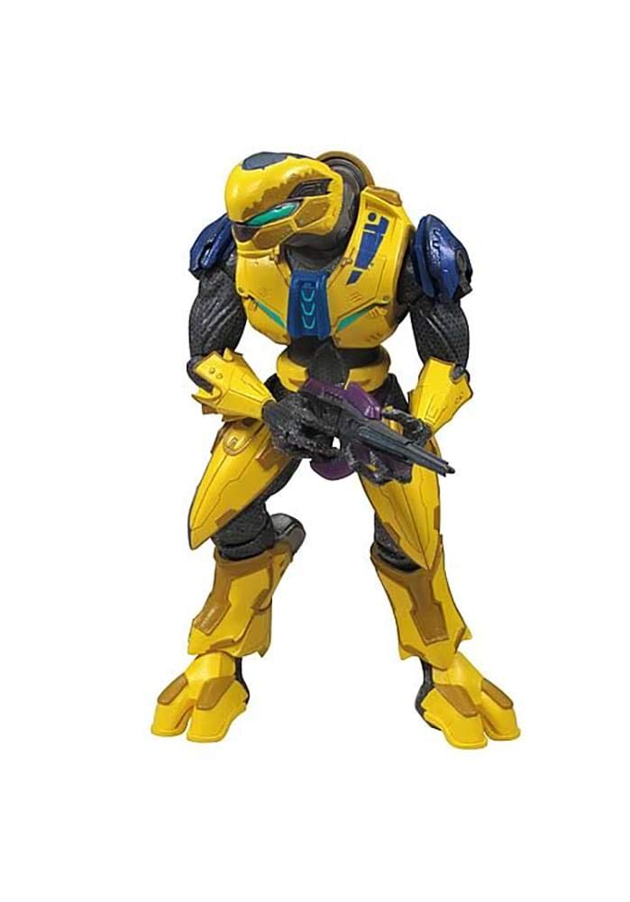 McFarlane Toys Halo 3 アクションフィギュア ELITE FLIGHT イエロー フィギュア コレクション