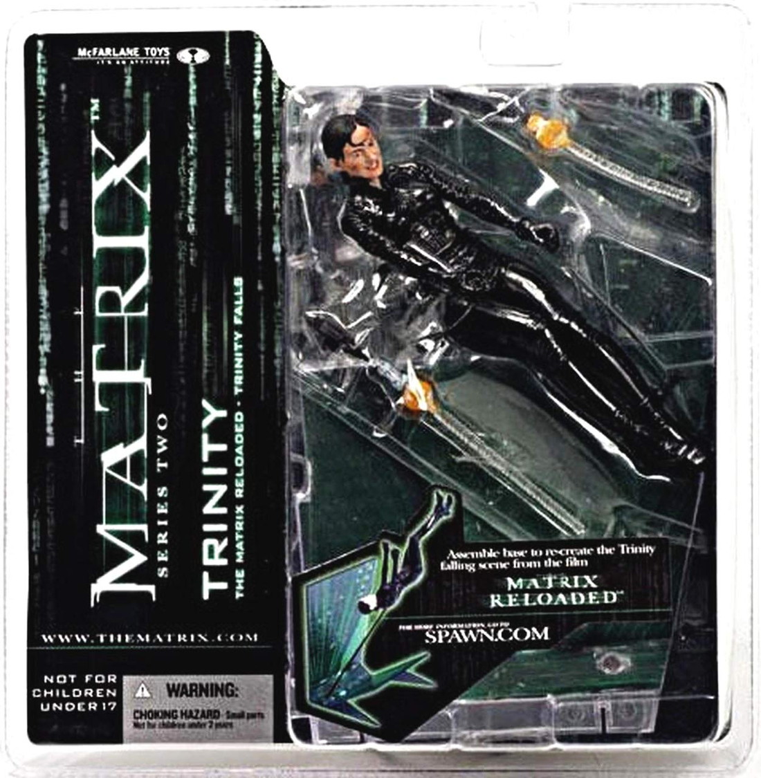 McFarlane Toys The Matrix Series 2 Trinity アクションフィギュア 未開封｜Basqueバスク