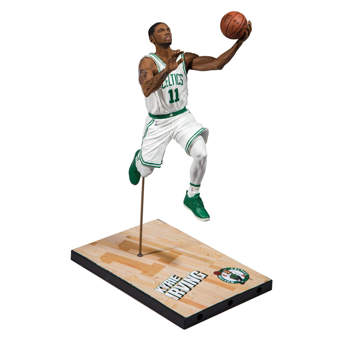 McFarlane Toys NBA Kyrie Irving アクションフィギュア ボストン・セルティックス ユニフォーム