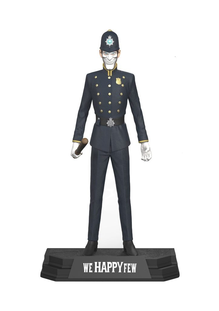 McFarlane Toys We Happy Few The Bobby アクションフィギュア 7インチ 約18cm