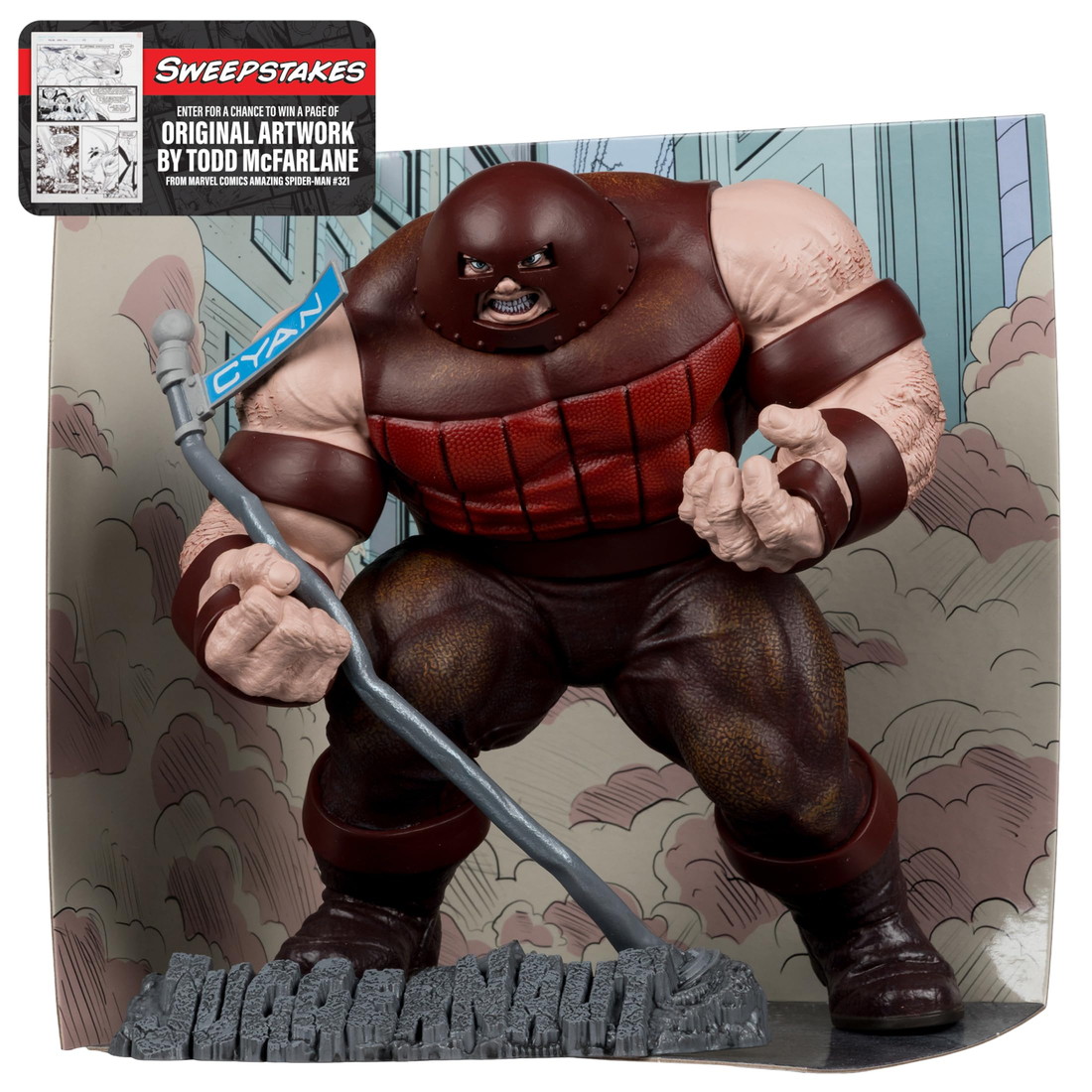 MARVEL COLLECTION THE JUGGERNAUT 1/10スケール フィギュア スパイダーマン コミックアートデザイン
