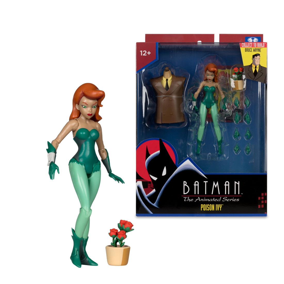 McFarlane Toys Batman: The Animated Series ポイズン・アイビー アクションフィギュア 6インチ