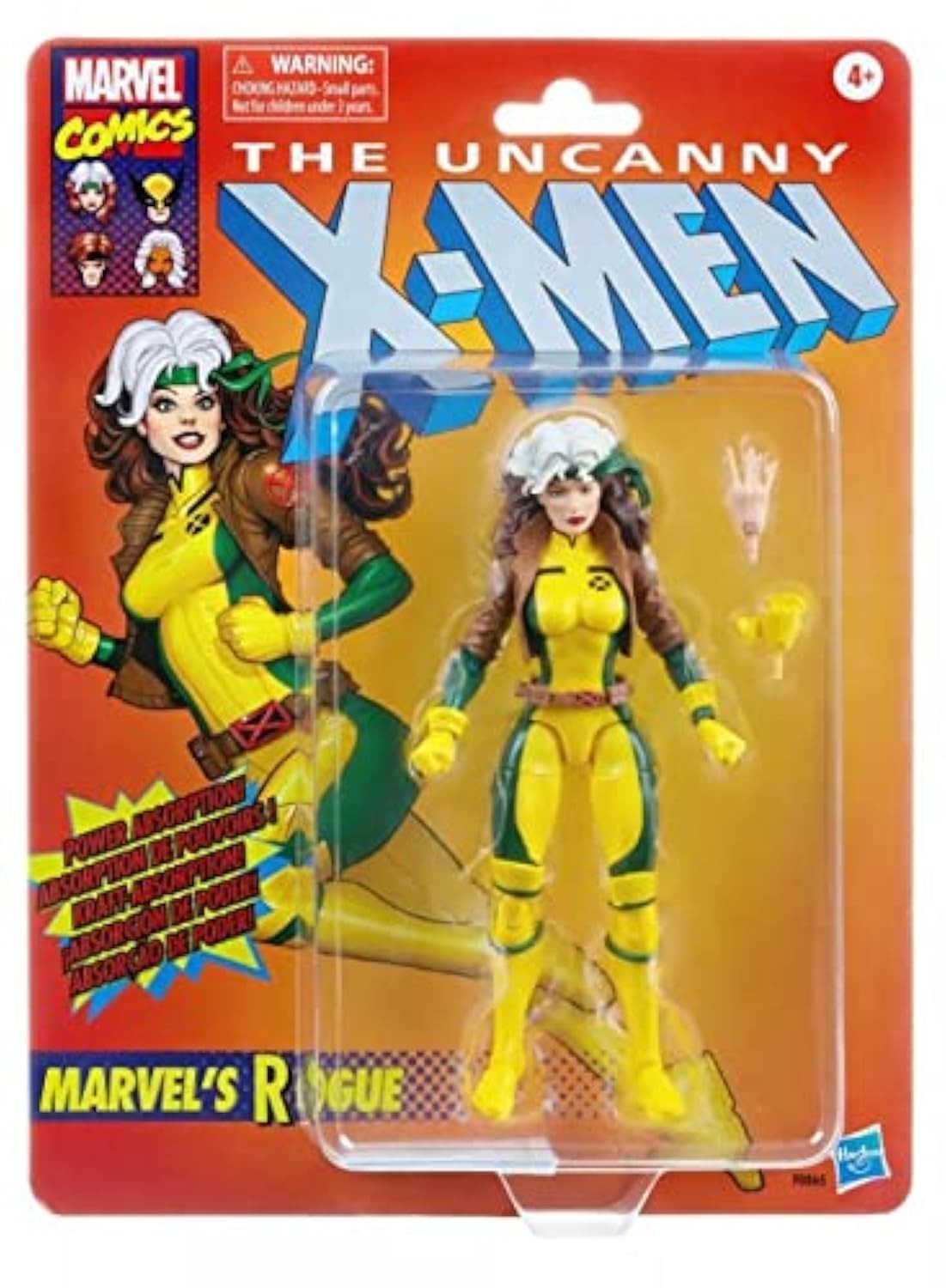 マーベル マーベルレジェンド レトロコレクション ローグ X-MEN アクションフィギュア 6インチ|Basqueバスク