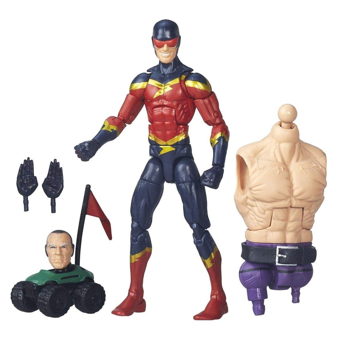 マーベル マーベルレジェンド スーペリア・フォーズ・オブ・スパイダーマン スピード・デーモン アクションフィギュア 6インチ ビルド・ア・フィギュア付属｜Basqueバスク