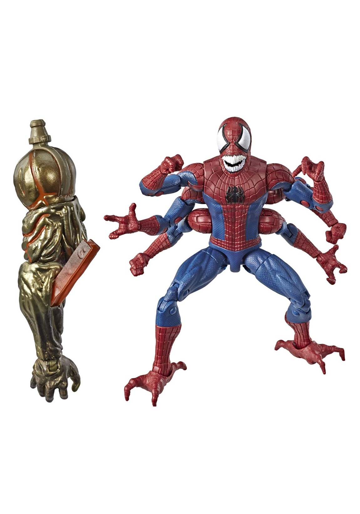 マーベル マーベルレジェンド ドッペルゲンガー・スパイダーマン アクションフィギュア 6インチ コミック再現 6本腕|Basqueバスク