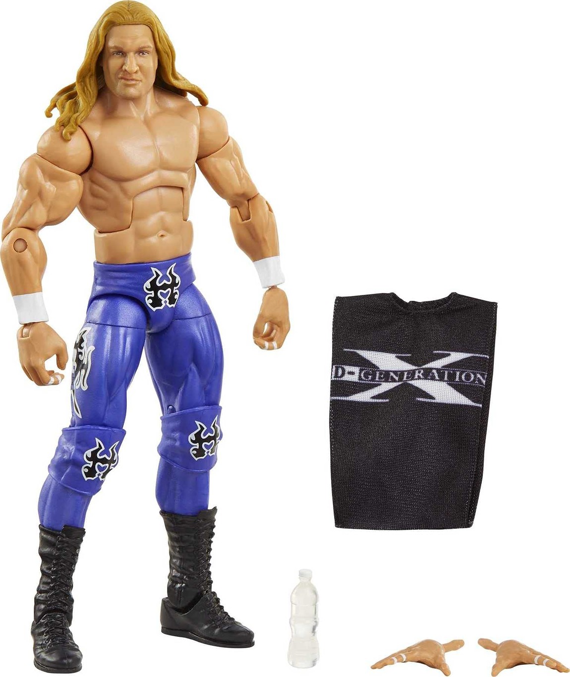 マテル WWE エリートコレクション トリプルH アクションフィギュア 可動フィギュア TrueFX 付属品付｜Basqueバスク