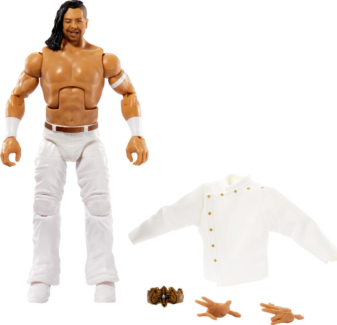 WWE エリートコレクション キング・ナカムラ アクションフィギュア 6インチ 可動フィギュア アクセサリー付属｜Basqueバスク 12,692円