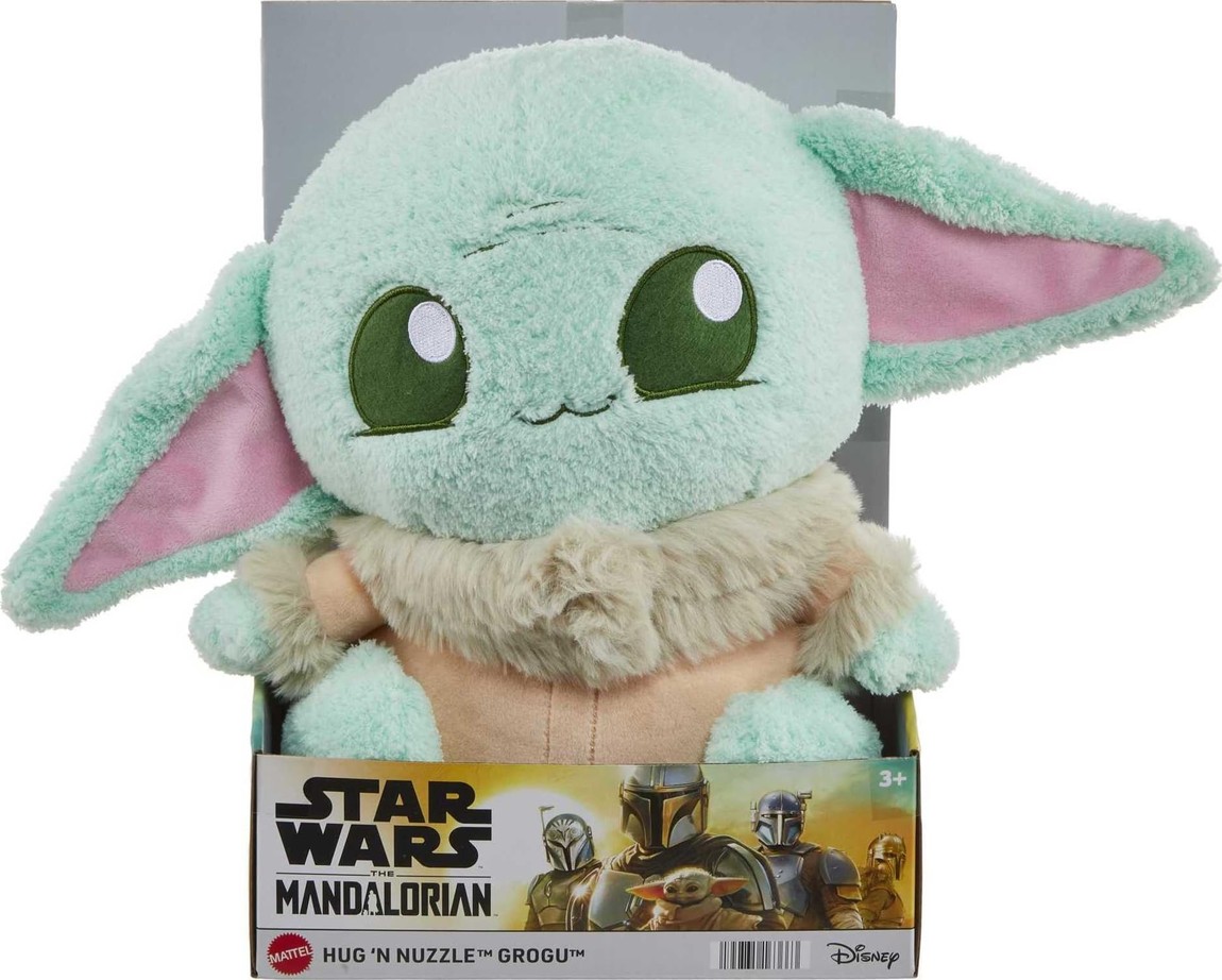 スター・ウォーズ マンダロリアン グローグー ハグ＆ナズル ぬいぐるみ プラッシュ サウンド機能付き フィギュア｜Basqueバスク