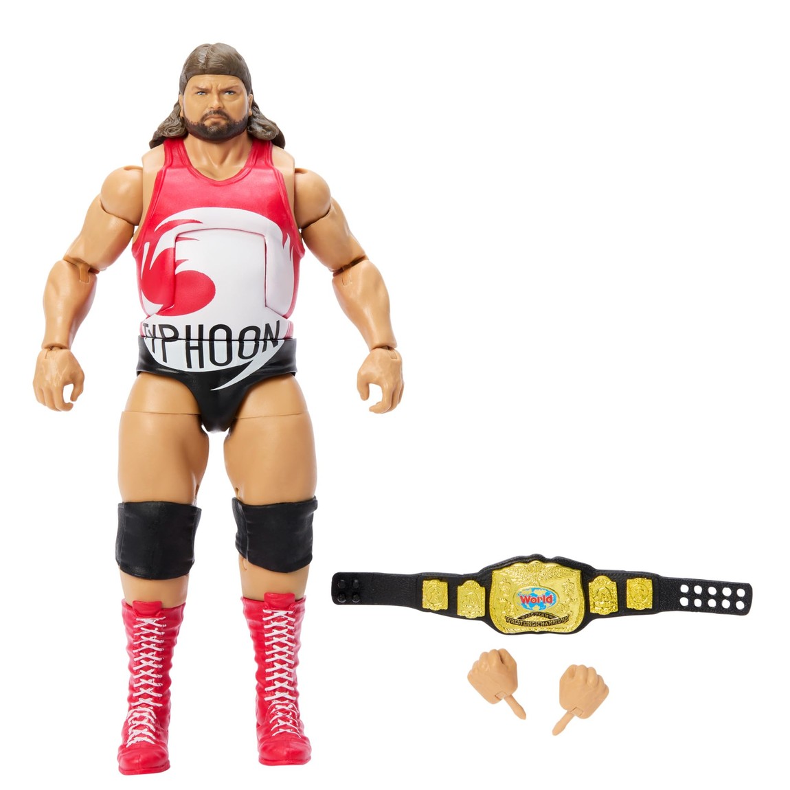WWE エリートコレクション タイフーン アクションフィギュア 25箇所可動 差し替えパーツ付属｜Basqueバスク