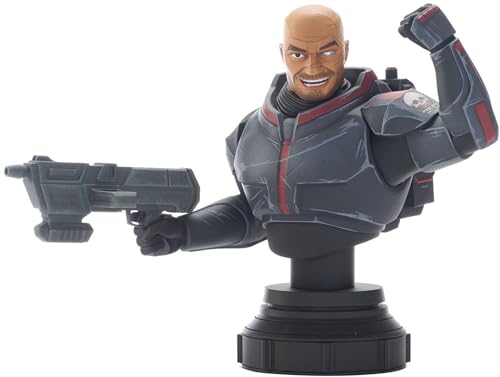 ダイアモンドセレクトトイズ スター・ウォーズ クローン・ウォーズ：レッカー 1/7スケール バスト マルチカラー 7インチ｜Basqueバスク